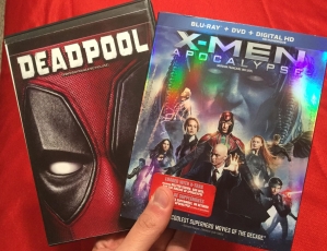 Deadpool and X-Men Apocalypse Movie Covers
