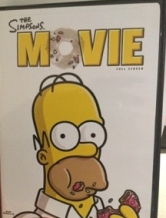 The Simpsons The Movie Cover.