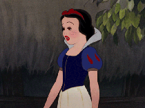 Disney's Snow White Blowing a Kiss